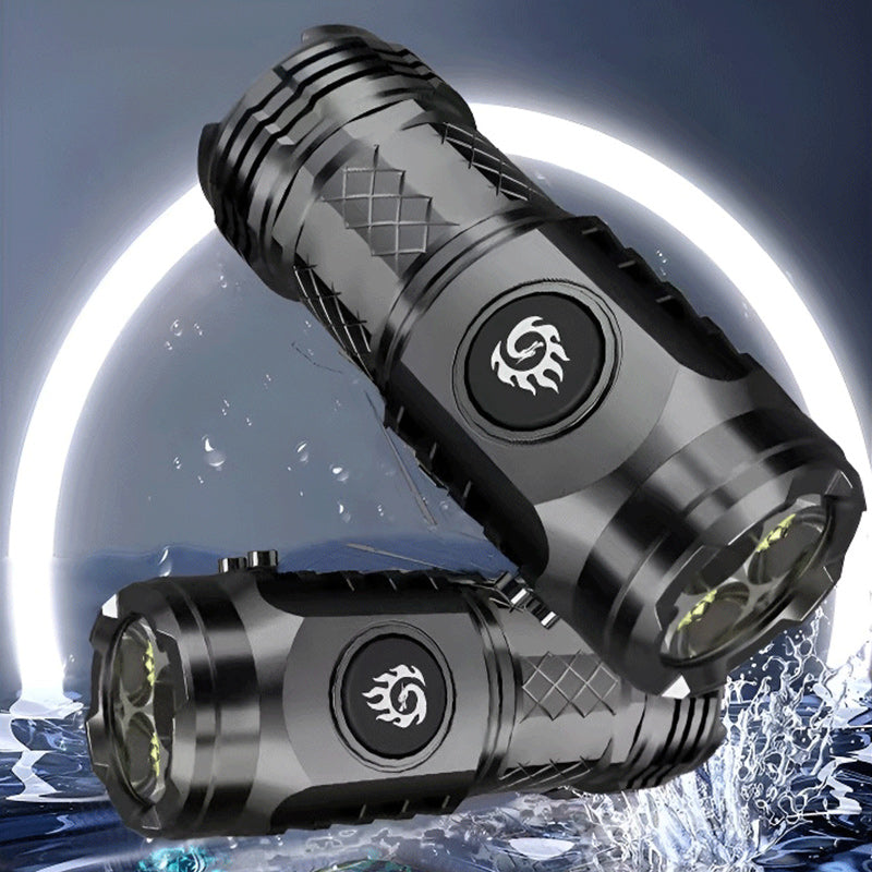 Compact LED Flashlight with 5 Modes | USB-C Rechargeable | Waterproof & Durable