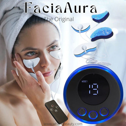Facial Massager with Acupuncture Feature – 8 Modes – 19 Speed Settings