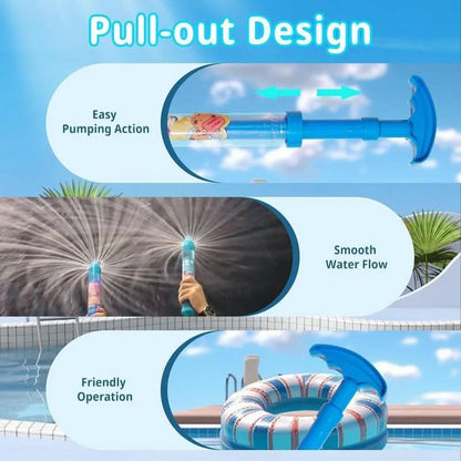 Pull-Out Water Blaster for Thrilling Summer Fun