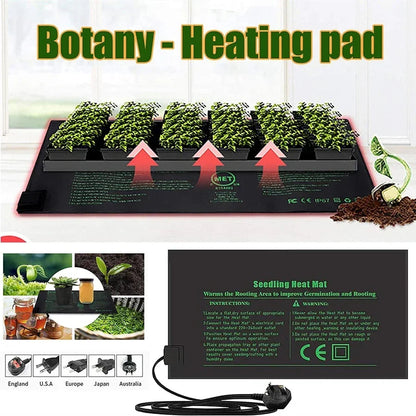 Hydroponic Heating Mat for Seedlings | 220V EU Plug | 4 Size Options | Waterproof & Energy Efficient