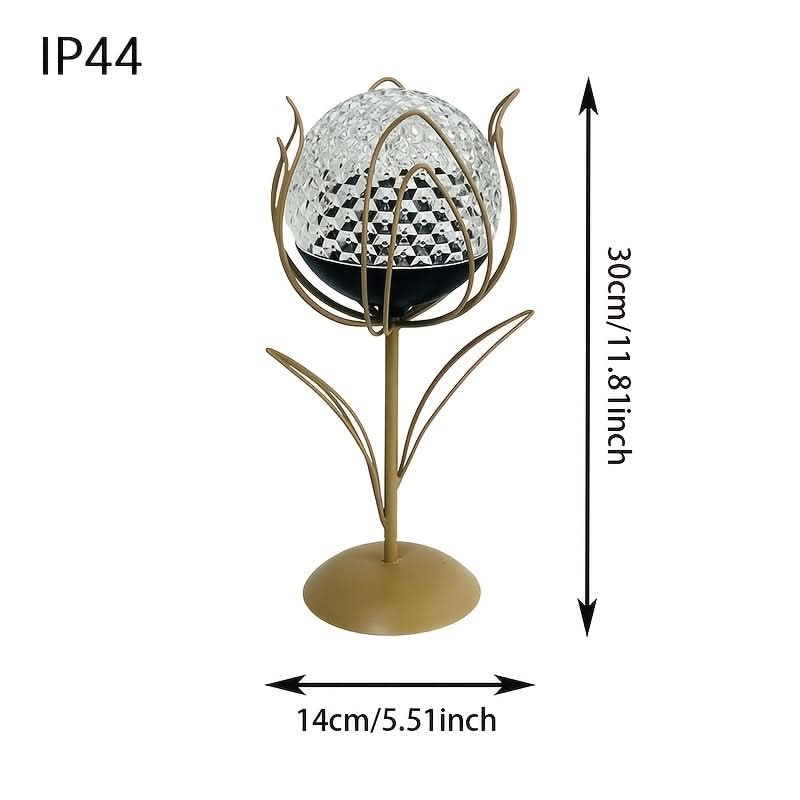Ornamental Flower Light for Outdoor Gardens and Parks