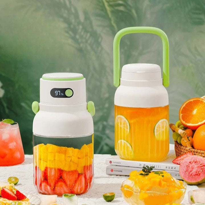Compact Wireless Smoothie Blender with 12 Blades for Travel