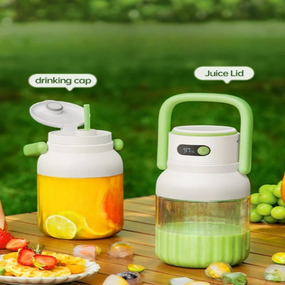 Compact Wireless Smoothie Blender with 12 Blades for Travel
