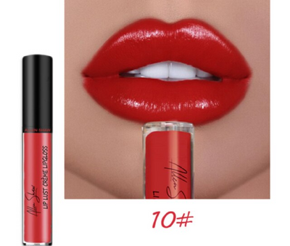 Vibrant 12-Shade Creamy Lip Color Collection