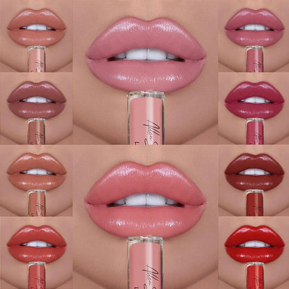 Vibrant 12-Shade Creamy Lip Color Collection