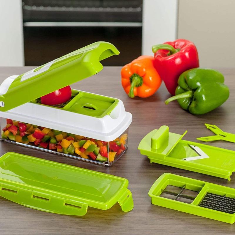12-in-1 Vegetable Cutter with Multiple Functions