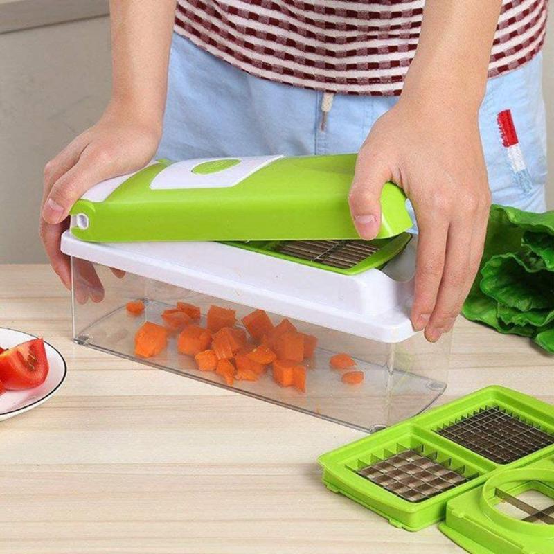 12-in-1 Vegetable Cutter with Multiple Functions