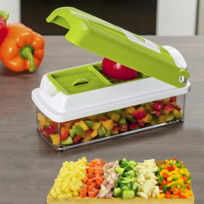 12-in-1 Vegetable Cutter with Multiple Functions