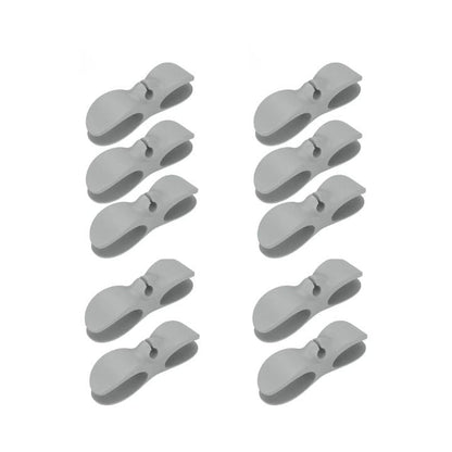 5+5 FREE | Self-Adhesive Cable Organizer - Cord Management Solution