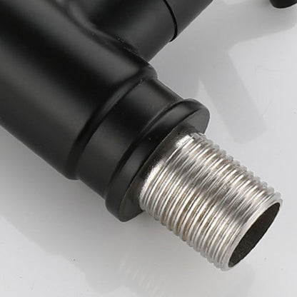 Contemporary Wall-Mounted Bathroom Faucet with Single Handle and One Hole