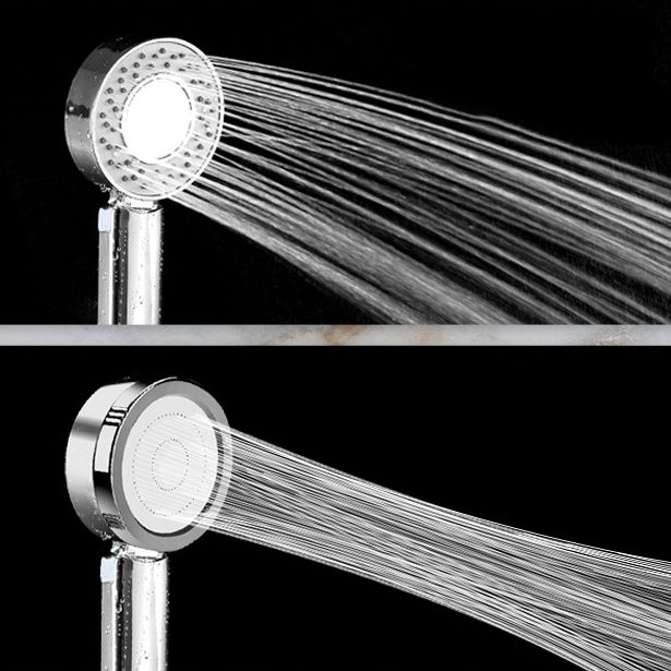 Adjustable Flow Round Showerhead – Compact and Water-Saving Design