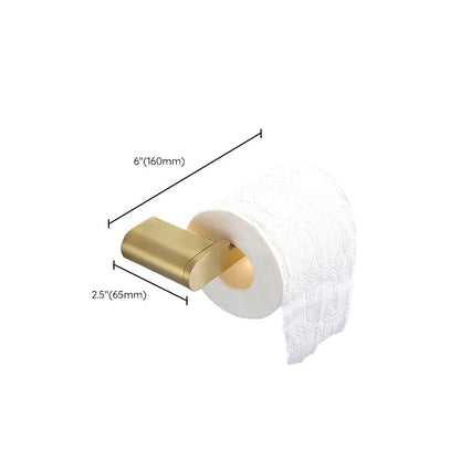 Gold Bathroom Hardware Set – Contemporary Towel Bar and Accessories