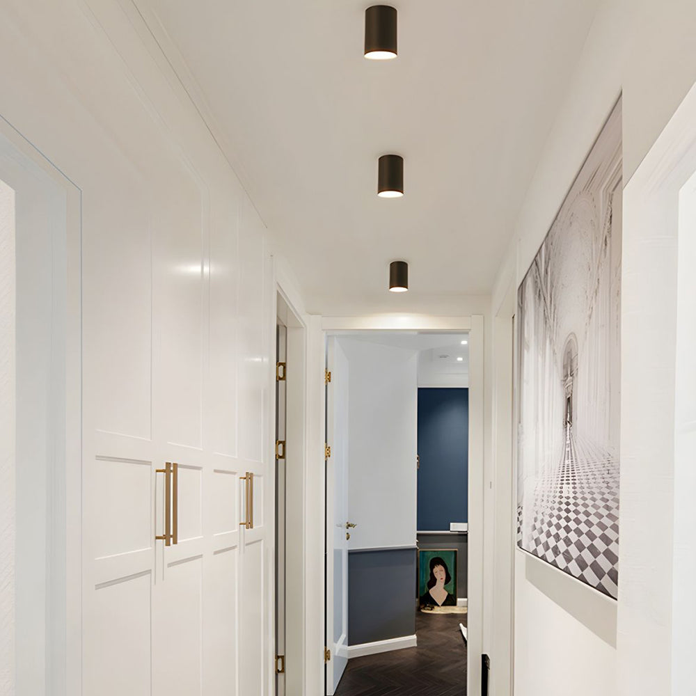 Recessed LED Ceiling Light Fixture in Aluminum