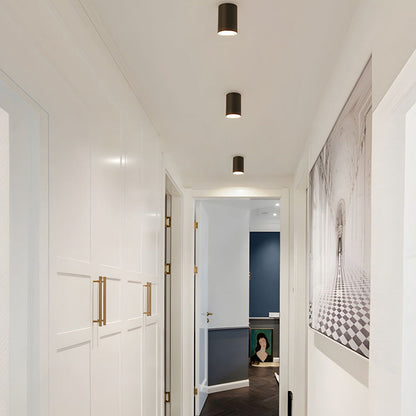 Recessed LED Ceiling Light Fixture in Aluminum