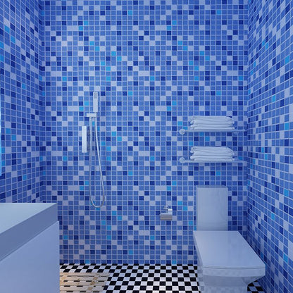 Colorful Waterproof Shower Wallpaper - Mosaic Peel and Stick Tiles