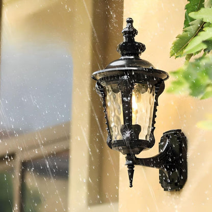 Traditional-Style Outdoor Wall Light for Exterior Illumination