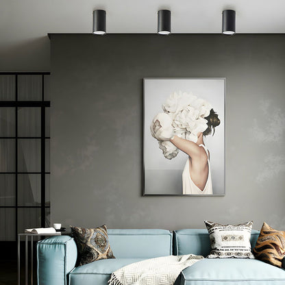 Recessed LED Ceiling Light Fixture in Aluminum