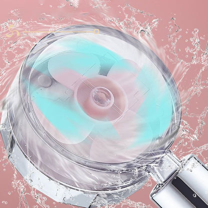 Water-Saving Handheld Shower Head in Silver - Wall Mount Design