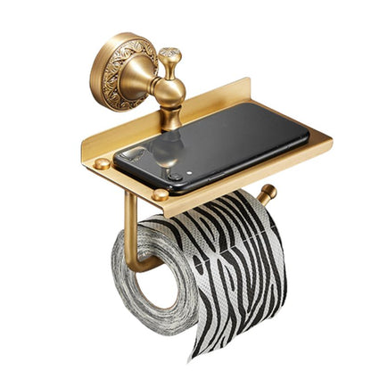 Traditional Brushed Brass Bathroom Accessories – Individual or Set Options