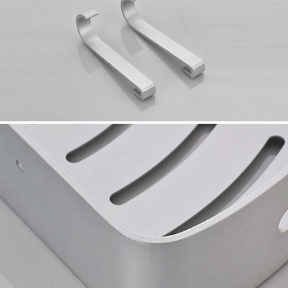 Modern Silver Bathroom Accessories Set with Rust Protection