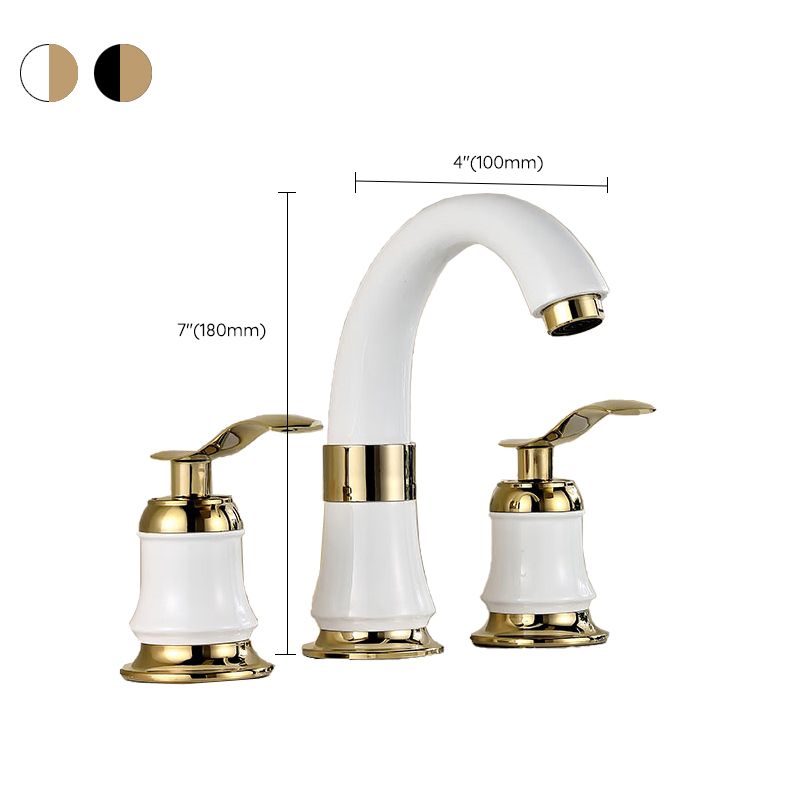Modern Deck Mount Trim for Bathtub Faucet in Contemporary Style