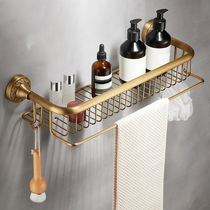 Traditional Brushed Brass Bathroom Accessories – Individual or Set Options