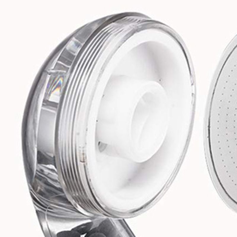 Round Rain Shower Head Set with Handheld Sprayer - 3 Spray Modes
