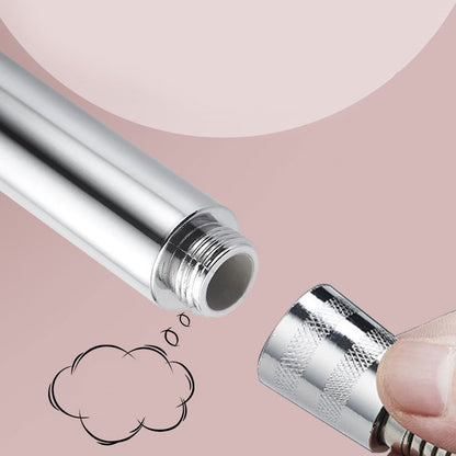 Water-Saving Handheld Shower Head in Silver - Wall Mount Design