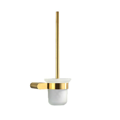 Gold Bathroom Hardware Set – Contemporary Towel Bar and Accessories