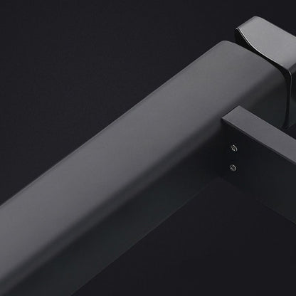 Modern Bathroom Sink Faucet with Digital Display – Low Arch Monochrome