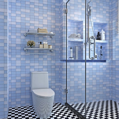 Colorful Waterproof Shower Wallpaper - Mosaic Peel and Stick Tiles