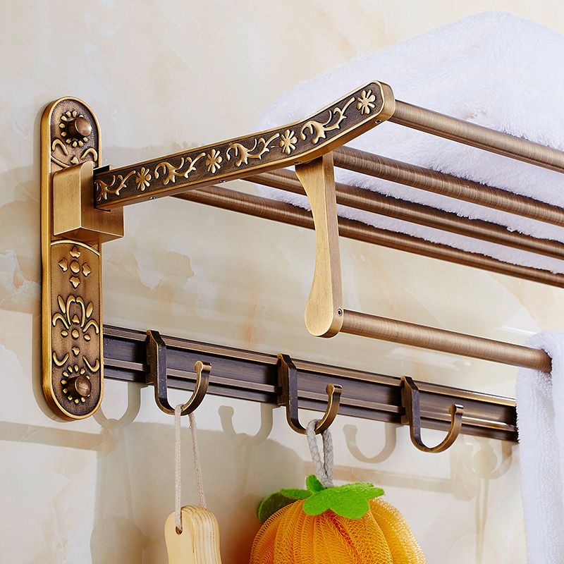 Brass Bathroom Hardware Set – Traditional Accessory Fixtures