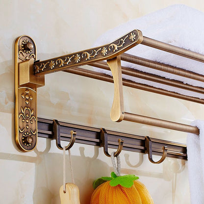Brass Bathroom Hardware Set – Traditional Accessory Fixtures