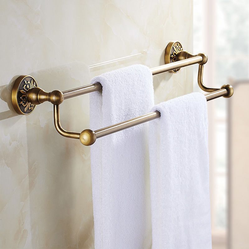 Brass Bathroom Hardware Set – Traditional Accessory Fixtures