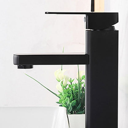 Modern Bathroom Sink Faucet with Digital Display – Low Arch Monochrome
