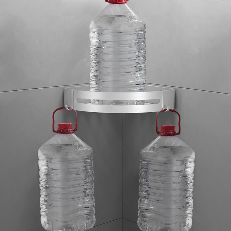 Modern Silver Bathroom Accessories Set with Rust Protection