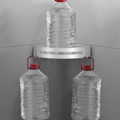 Modern Silver Bathroom Accessories Set with Rust Protection