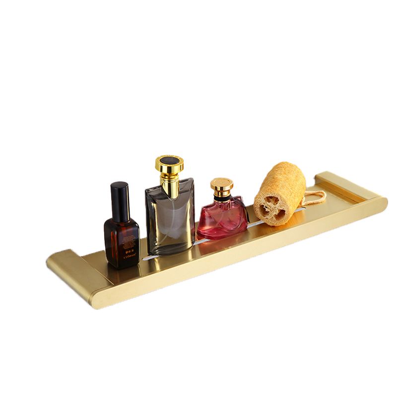 Gold Bathroom Hardware Set – Contemporary Towel Bar and Accessories