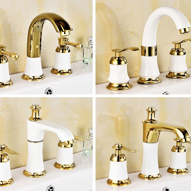 Modern Deck Mount Trim for Bathtub Faucet in Contemporary Style