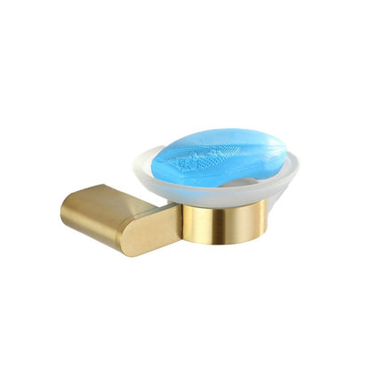 Gold Bathroom Hardware Set – Contemporary Towel Bar and Accessories