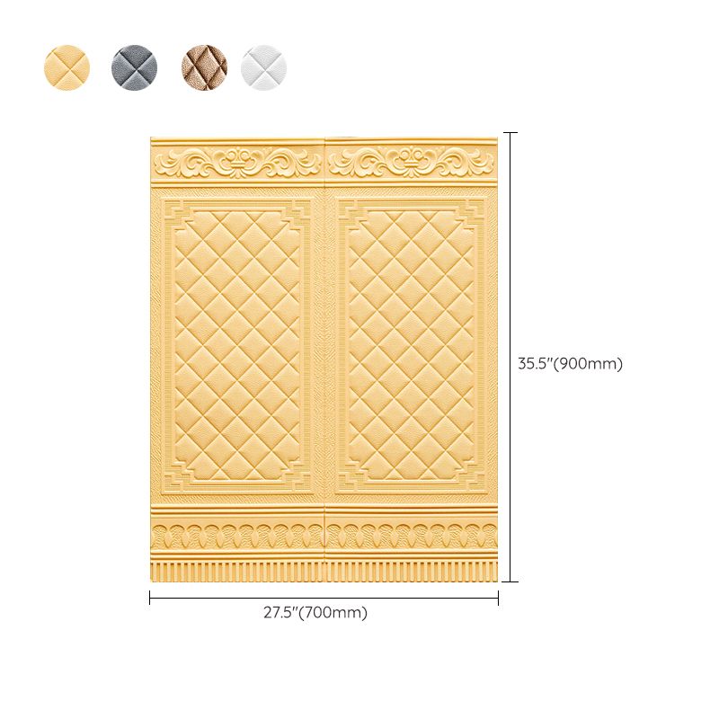 Contemporary 3D Plastic Back Wall Panels – Waterproof Design