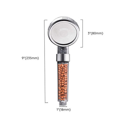 Round Rain Shower Head Set with Handheld Sprayer - 3 Spray Modes