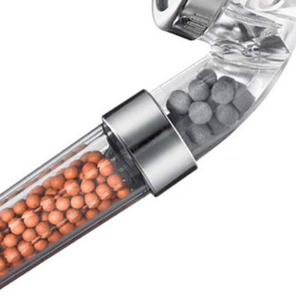 Round Rain Shower Head Set with Handheld Sprayer - 3 Spray Modes