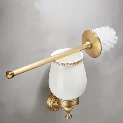 Traditional Brushed Brass Bathroom Accessories – Individual or Set Options