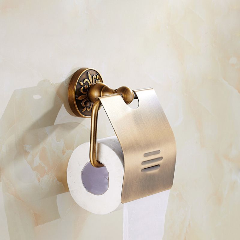Brass Bathroom Hardware Set – Traditional Accessory Fixtures