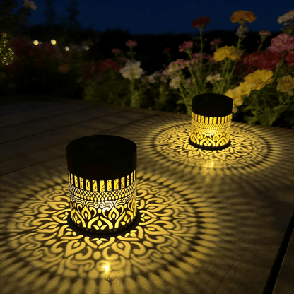 Solar Projection Light for Stylish Outdoor Atmosphere