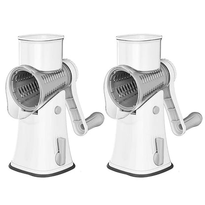 Rotary Cheese Grater with 5 Functions