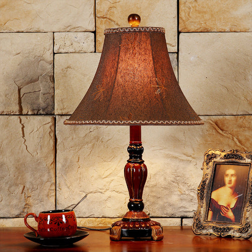 Fabric Lampshade in Bell Shape – Stylish Table Lamp