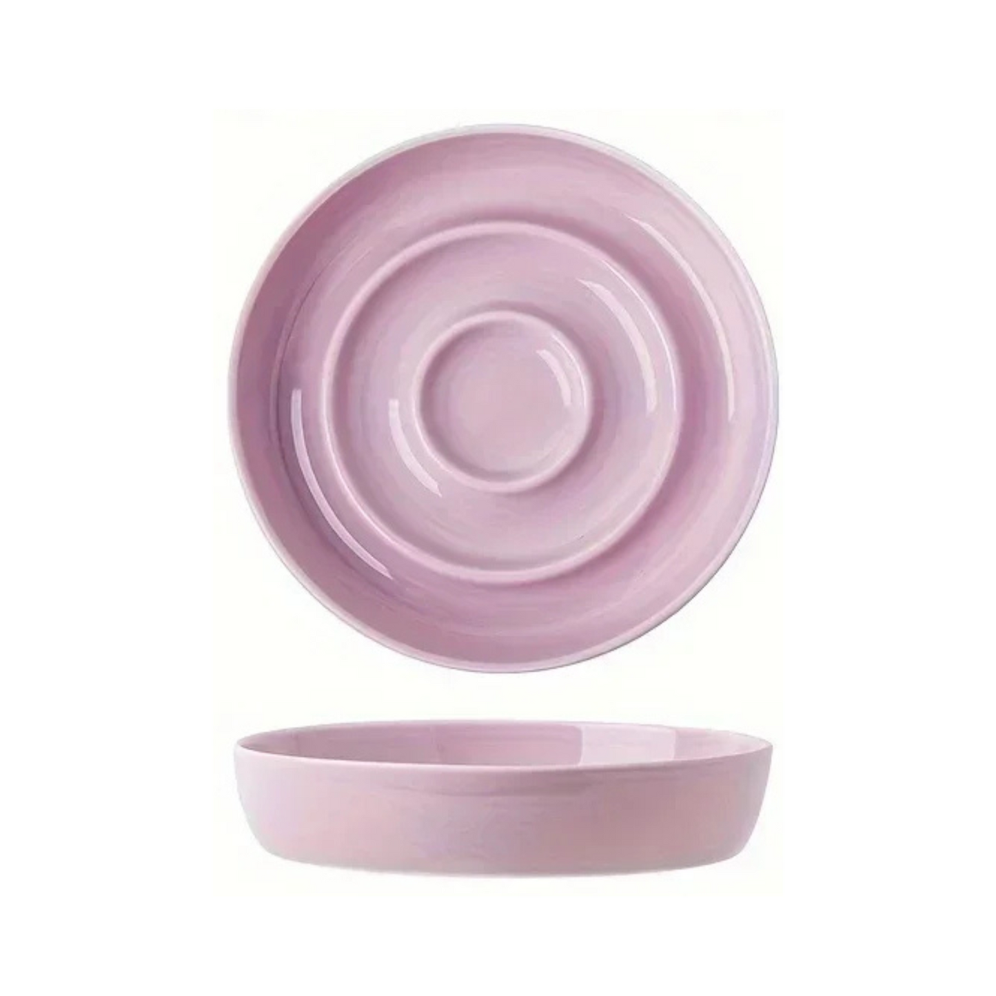 Ceramic Feeding Bowl for Cats and Dogs – Anti-Choke Slow Feeder