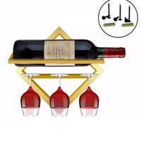 Gold (2x wine bottle + 3 glasses)